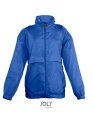 Kinder Jas L889K Kids Windbreaker Surf Sols royal blue